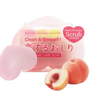 lot 20272 image: Pelican Soap Exfoliating Soap Bar with Citric Acid, Aloe Vera Extract & Jojoba Seed Oil, Natural Soap Bar for Women & Men, Organic Bar Soap for Dark Spot Removal & Pore Cleansing from Japan 1EA PEACH