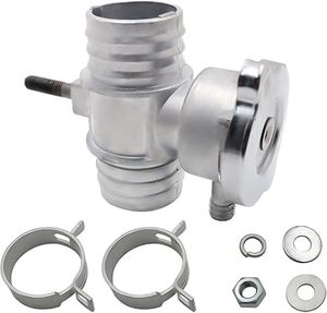 lot 20291 image: FZJDSD Aluminium Radiator Coolant Filler Neck 52029195AK 52028810AL 55116901AA Compatible with Chrysler 200 Sebring Caliber,Dodge Avenger Durango Dakota,Jeep Compass Patriot