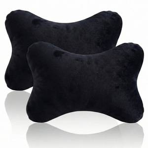 lot 20329 image: FIUXXIN 2PCS Car Headrest Pillow, Ergonomic Headrest Cushions for Driving, Universal Fit Car Seat Neck Pillows for SUV Sedan Truck Rest, Auto Interior Comfort Accessories Black