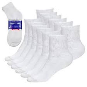 lot 14485 image: Diabetic socks 6pk
