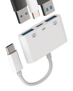 lot 18449 image: USB-C to USB-A Adapter Cable