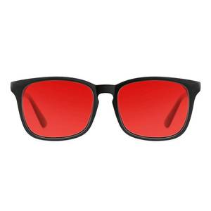 lot 2157 image: TIJN Sleep Glasses with Blue Green Light Blocking, Red Light Lens for Computer Gaming, Screen Fatigue & UV Protection