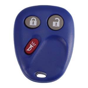 lot 4017 image: X AUTOHAUX 315MHz MYT3X6898B Replacement Keyless Entry Remote Key Fob for Chevrolet Trailblazer 2002-2009 for GMC Envoy 2002-2009 for Buick Rainier 2004-2007 3 Buttons Blue