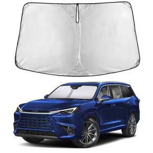lot 4394 image: EcoNour Windshield Sunshade for Lexus TX350 2024 2025 2026, Sun Visor for Front Windshield & Window Sun Shade Cover, UV Heat Blocker & Protector, Car Accessories
