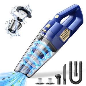 lot 4413 image: DBHAL Handheld Vacuum Cordless, 15000PA Powerful Suction Car Vacuum Cleaner Lightweight with Multi Accessories, Hand held Vacuum Cleaner Dust Busters Cordless Rechargeable for Car Home