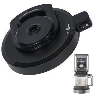 lot 4424 image: Outer Bowl Lid for Ninja Creami NC301NC300NC299AMZ Maker, Reusable, BPA-Free Replacement Cover Shatterproof, Airtight Fit, Dishwasher Safe, Compatible with Creami Accessories (NC501 lid)