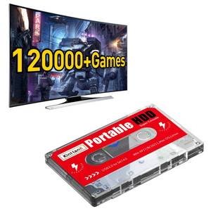 lot 4435 image: Kinhank 2TB Game Hard Drive, Built-in 120000 Games, Batocera 33 System, External Hard Drive Compatible with Mac OSLinuxWindows XP781011, Portable HDD, USB 3.0