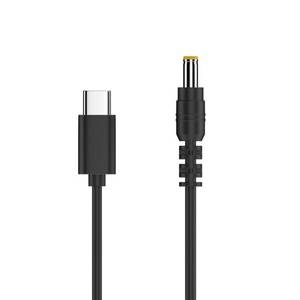 lot 4453 image: USB C to 12V DC Power Cable 4.9 ft - PD65W Type-C to DC 5.5mm X 2.1mm Barrel Jack 12V 3A Output Charging for Router, Fan, Speaker