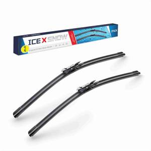 lot 10264 image: ICEXSNOW 26 Inch 2 Pack Windshield Wiper Blades for Ford Fusion 2020 2019 2018 2017 2016 2015 2014 2013 Automotive Replacement Windshield Wiper Blades 2626,Pinch Tab