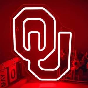 lot 10275 image: University Neon Sign for Wall Decor University Neon Light Basketball LED Signs Football Decor for Man Cave,Dorm Decor for College Students Graduation Gifts for Students,Man,Size 14.6  8.3in(XD098)