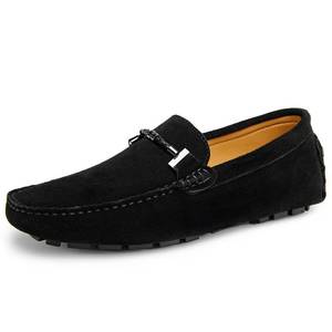 lot 11072 image: Go Tour New Mens Casual Loafers Moccasins Slip On Driving Shoes Black 739