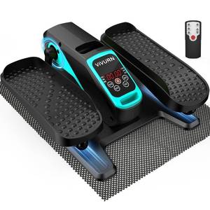 lot 11105 image: VIVURN-018 Under Desk Elliptical 12 Speed 5 Modes Mini Motorized Leg Exerciser While Sitting for Seniors As Seen on TV with Non-Slip Mat Quiet & Portable Electric Pedal Exerciser for Home and Office