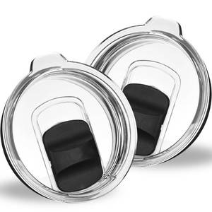 lot 12383 image: Tumbler Lids for Yeti, 2 Pack 20 oz Magnetic Replacement Tops for Yeti 20 oz Tumbler, 16 oz Pints, 1024 oz Mug, 10 oz Lowball, Spill Proof Covers with Magnetic Slider for Ozark Trail, Old Style Rtic