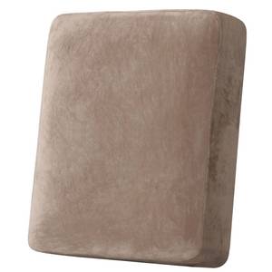 lot 12396 image: H.VERSAILTEX Velvet Stretch Couch Cushion Cover Plush Cushion Slipcover for Chair Cushion Furniture Protector Seat Cushion Sofa Cover (1 Piece Armchair Cushion Covers, Taupe)
