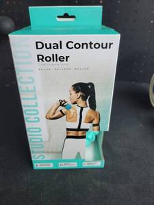 lot 12410 image: Studio Collection Dual Contour Massage Roller
