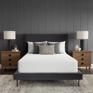 lot 13960 image: Sealy Luxury 100% Cotton Soft Top Layer, High Loft Comfort EternaLoft Fiberfill, Durable Stretch Corners Mattresses 18 Inches Deep Machine Washable Fitted Mattress Pad, King Size, White