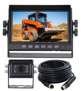 lot 13963 image: 7 1080P AHD Wired Reverse Rear View Backup Camera System,Guide line,IP69K No Water Leakage Camera, Night Vision, Vibration-Proof 10G for TractorTruckExcavatorCaravanSkid SteerHeavy Equipment