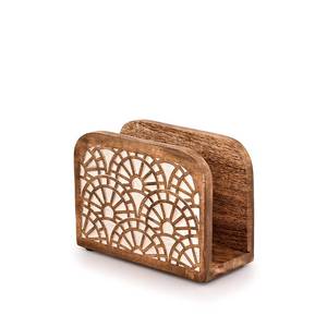 lot 14052 image: BHAVATU Napkin Holders Mango Wood Tabletop Freestanding Tissue Dispenser,Wooden Napkin Holder Dispenser For Tables Kitchen Office Accessories for Restaurants, Dining Home (5.5 X 2.5 X 4)