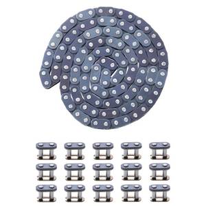 lot 14063 image: KAMIER T8F Drive Chain 134 Links Heavy Duty for 49cc 50cc 2-Stroke GB Syx Moto Holeshot Metotec Xtreme X-pro SSR Coolster Kids Pit Dirt Bike 43cc 47cc Mini ATV Quad Super Pocket Rocket Bike Moto Parts