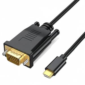 lot 14084 image: LBSC USB C to VGA Cable 3ft, VGA to USB C Cable for Monitor, Compatible with MacBook ProAir, iPad Pro, Phone, Laptop, Projector