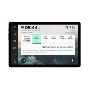 lot 14116 image: Jaroky Upgraded 10 Digital Muslim Azan Clock with WiFi, Worldwide Prayer Time, 114 Full Quran Audio, Customize Prayer SoundsWallpapers, 99 Names of Allah,Islamic Art, for Ramadan & Daily Use