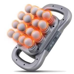lot 15720 image: GAXEZO 16 Head Massage Gun Set, Deep Tissue Percussion Massager, 2600mAh Electric Massage Tools with 9 Styles & Levels, Dark Grey
