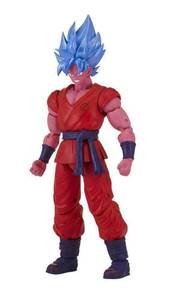 lot 16030 image: Bandai America - Dragon Ball Super Dragon Stars Super Saiyan Blue Kaioken x10 Goku