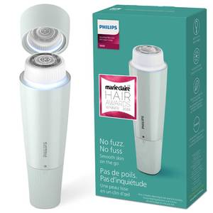 lot 16408 image: Philips Beauty Series 5000 Electric Shaver and Personal Groomer for Women, Cordless & Compact, Hypoallergenic Head, Gentle & Quick Hair Removal Easy Touch Ups, Mint Green, BRR47400