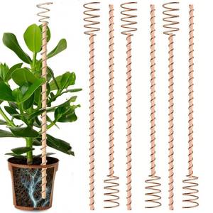 lot 16419 image: Soupiar 12inch Electroculture Plant Stakes,10Pcs Long Copper Garden Stakes, Electroculture Copper Coil Antennas for Gardening High-Yield, Eco-Friendly