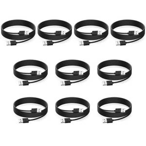 lot 18034 image: Smays 10-Pack USB A to USB A Cable, Double Male to Male Data Transfer Cord 6 ft