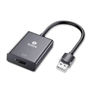 lot 18048 image: biaze USB to HDMI Converter, Supports 4K60Hz HDR, Compatible with laptopsdesktopsTVsMonitorsprojectors. HDMI to USB Adapter, Compatible with WindowsMac Systems (USB to HDMI Converter)