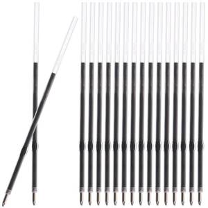 lot 18067 image: Jukjvtiy Retractable Ballpoint Pen Refills 30 Pieces 1mm, Medium Point 4.2 Inch Black Ink Refills Smooth Writing for Click Pens