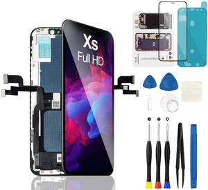 lot 18093 image: for iPhone Xs Screen Replacement Kit FHD LCD Display 3D Touch Digitizer Screen for Model A1920 A2097 A2098 A2100 5.8 Inch
