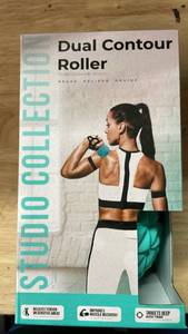lot 19752 image: FormFit Studio Collection Dual Contour Roller - Muscle Recovery Tool