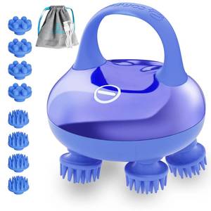 lot 20349 image: COMFIER Cordless Scalp Massager with 3 kneading Modes,8 Claws, Christmas Gift for Women,Waterproof Head Massage for Deep Cleansing,Head Scratcher,Body Massager,Cat Massage