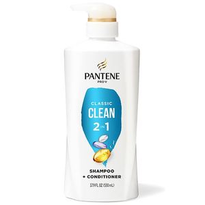 lot 20407 image: Pantene Pro-V Classic Clean 2in1 Shampoo and Conditioner  All Hair Types  17.9 fl oz