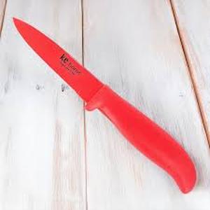 lot 12412 image: K2 Home 3.5 Kitchen Knife - Red Handle