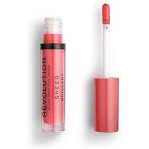 lot 12447 image: Revolution Sheer Brilliant Lip Gloss - Pink