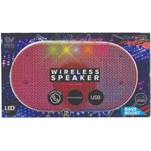 lot 12449 image: LED Wireless Bluetooth Speaker with Bass Boost