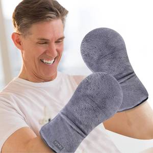 lot 4118 image: REVIX Heated Mitts for Hand Therapy, Microwavable Hand Warmer for Women and Men, Microwavable Therapy Mittens Unscented Hands Muff