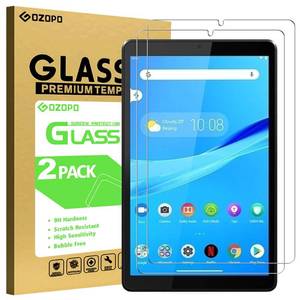 lot 4160 image: GOZOPO 2 Pack Screen Protector for Lenovo Tab M8 (8 inch), Scratch Resistant 9H Hardness Tempered Glass for Lenovo Tab M8 Tablet 8