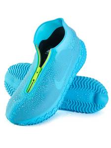 lot 4178 image: HTHOY&GOWY Shoe Covers Waterproof Silicone Rain Overshoes for Kids Men and Women