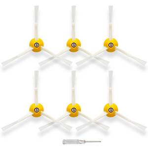 lot 4201 image: Replacement Parts Side Brush Compatible for iRobot Roomba 600 700 800 900 Series 675 692 694 677 671 614 980 960 985 880 860 866 870 Vacuum Cleaner Accessories,6 Edge Sweeping Side Brush,Screw Driver
