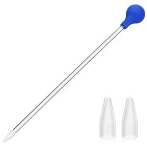 lot 6042 image: Hufopik 18.5 in Long Pipette for Fish Tank Coral Food Feeder Long Syringe Aquarium Coral Feeding Tube for Marine Fish Reef Aquatic Plant Spider Snake Lizard