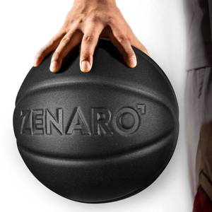 lot 11163 image: Zenaro Ultra Premium Silent Basketball - Size 7 (29.5��), Non-Compressed, 3D Sculpted Groove for True Bounce & Control, Real Game-Weight Indoor Basketball, Durable Airless Foam, Premium Gift Box