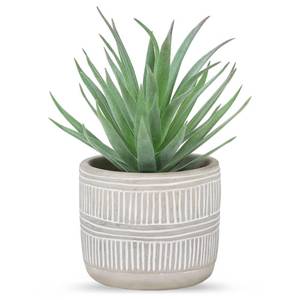 lot 11179 image: Der Rose Fake Succulents Plants Artificial Succulents in Pots for Room Home Bathroom Bedroom Office Boho Decor