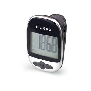 lot 12024 image: PINGKO Track Steps Multi-Function Portable Sport Pedometers StepDistanceCalories Counter Fitness Tracker - Black��