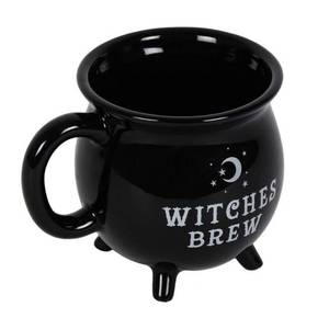 lot 12033 image: Witches Brew Cauldron Stoneware Mug