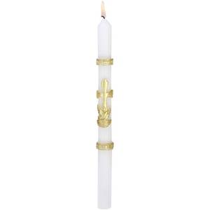 lot 12043 image: Baptism Candle for Boys Girls - Baptismal Candles Catholic for Baptism - Velas para Bautizo de Ni�o - Velas de Bautizo