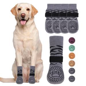lot 12055 image: KOOLTAIL Dog Socks for HotCold Pavement to Prevent Licking Paws,Dog Boots&Paw Protector for Hardwood Floors Anti Slip,Traction Control No Twist Grip Booties for Small Medium Large Senior Dogs S
